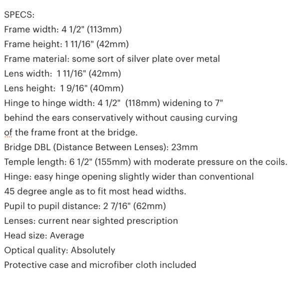 Antique Larry Davis Metal Round Eyeglasses w Sunglasses Clip On Near Sighted Rx - Picture 16 of 16